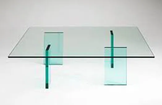 Tavolino in vetro